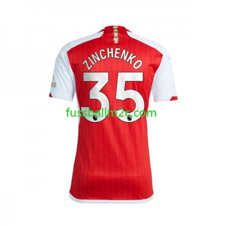 Fußballtrikots Arsenal Oleksandr Zinchenko 35 Heim Trikotsatz 2023-2024